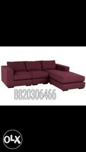 Brand new brown sectional sofa