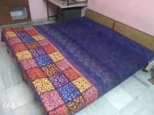 Double bed plyboard and wood