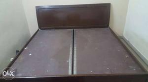 Double box bed 2 years old in good condition.
