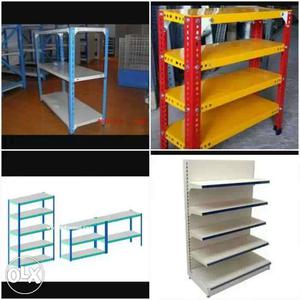 Grey colour with rack slotted rack manufacturer
