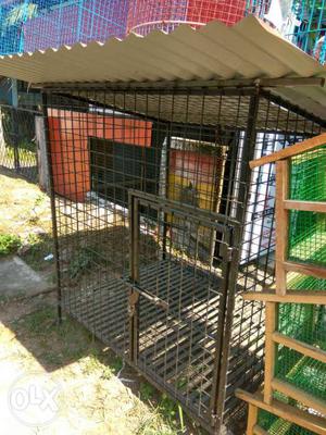 New heavy dog cage.4feet long.3feet width.4feet
