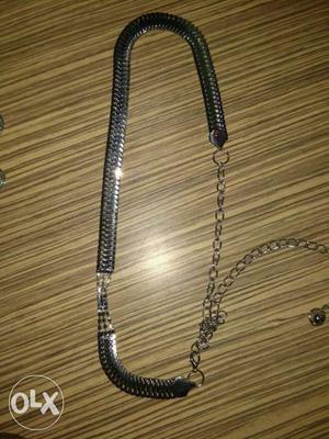 Silver coper golen waist chain