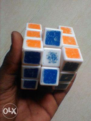 Sticker less rubiks cube