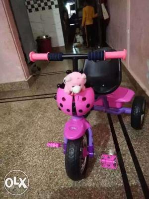 Toddler's Purple And And Black Trike