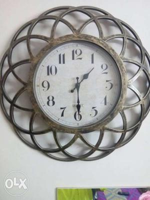Wall Clock, Purchased from Home Centre
