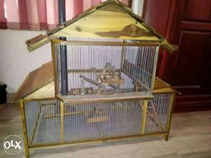 Wooden pets house
