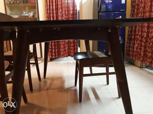 60x35 Dinning Table with 3 chairs