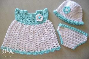Baby crocheted Frocks