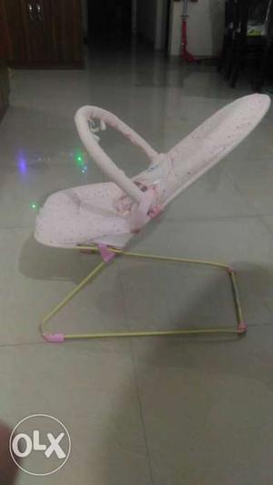 Baby's Pink Bouncer Seat
