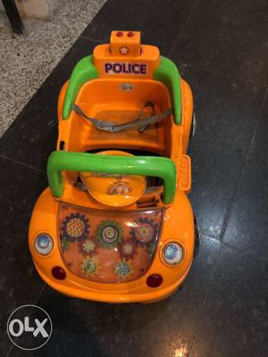 Less used electronic ride car for kids