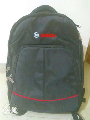 New Bosch bag pack with 3 attractive compartments.