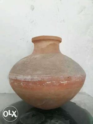 Old is Gold 99 yr old Indian clay cool water Pot.