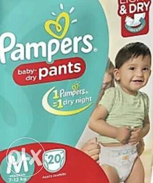 Pampers - Baby pants (Medium size)(20 - pcs - 230)