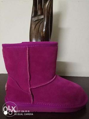 Pink boots for girls