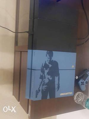 Ps4 4 months old black one with 3 joysticks