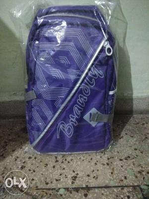 Purple Brandly Backpack