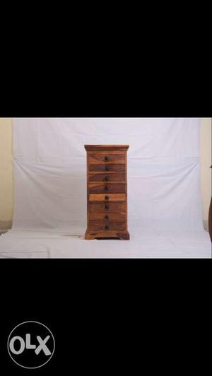 Sheesham wood packed piece chest of 8 draws