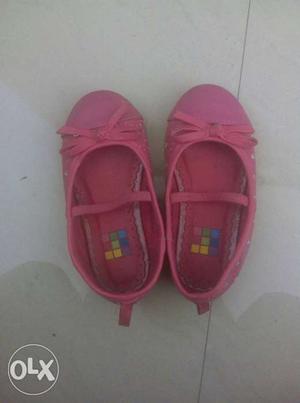Toddler's Pair If Pink Flats