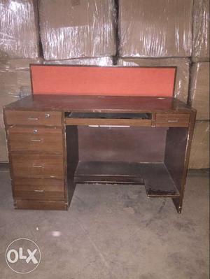 Used office home computer desk table good bulit