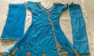 Designer Dress Blue