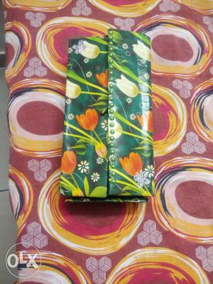 Multicolored Floral Clutch Bag