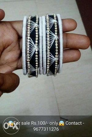 Silk thread bangle this design cost is only