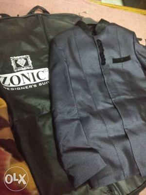 Zonic Men's Suit (Coat and Pant) Chinese Collar Perfect