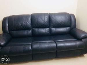 1.3 seater sofa 2 single seator reclainers Pure