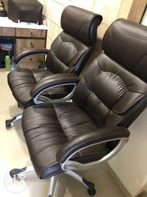 2 months used 2 office chairs, as good as new