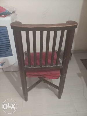 3 wooden chairs at INR 500 -