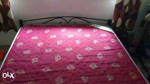 4 × 6 Size Bed with Mattress in very good condition