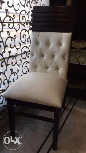 Beautiful white Royal solid chair