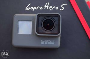 Black And Gray GoPro Action camera