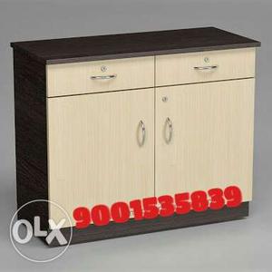 New shoes cabinet Brown And Black colour With Drawer And