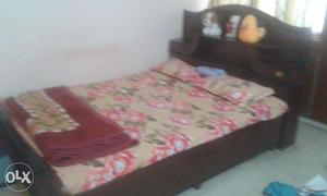 Queen Size Bed with Sufficient Storage and Mattress