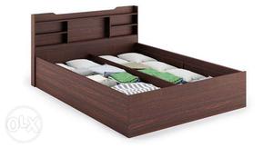 Queen size bed cot with storage Height/36
