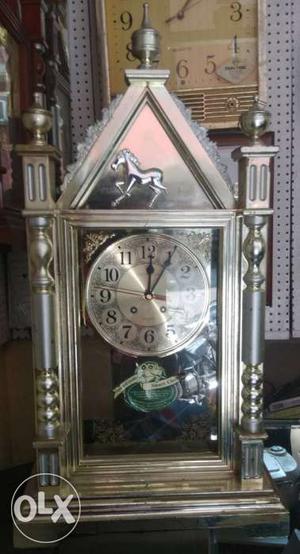 Silver Pendulum Clock