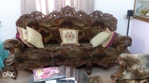 Sofa Set with Intricate Craft Works for Sale