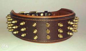 Brand new high quality Dog collar genuine leather