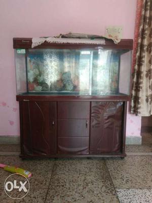 Chinese aquerium 4 fit with filter n gravel for