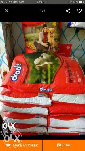 Drools dog food bulk bag 20kg