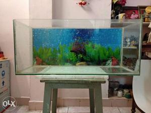 Fish tank with stand top and all accessories 36