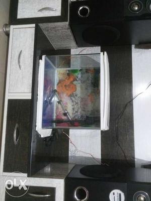 Full autosystem aquarium 7 days old with heater urgent sell