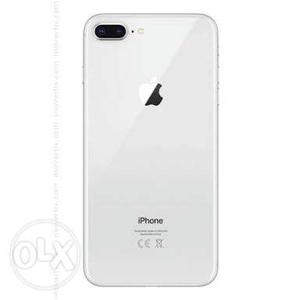 Iphone 8plus silver/white colour 1 month old