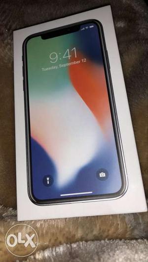 Iphone X 64 Gb Silver.. brought from amazon usa