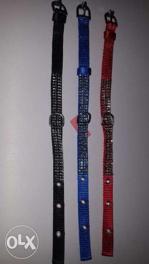 MDW Nylon Stone Collar 0.75" for Small Breed Dogs.