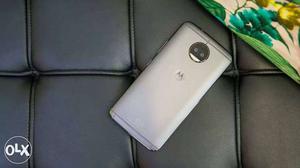 Moto g5s plus only charger and headset. No