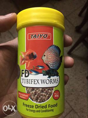 Taiyo Tubifex Worms Plastic Container
