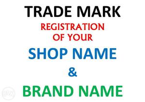 Trade mark registration of your shop brand name