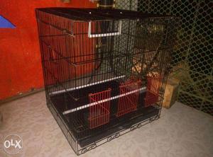 Used bird cage